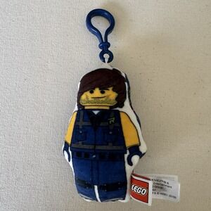 LEGO MOVIE 2- 2D Rex Plush Figure With Clip 5" Manhattan Toy Co.